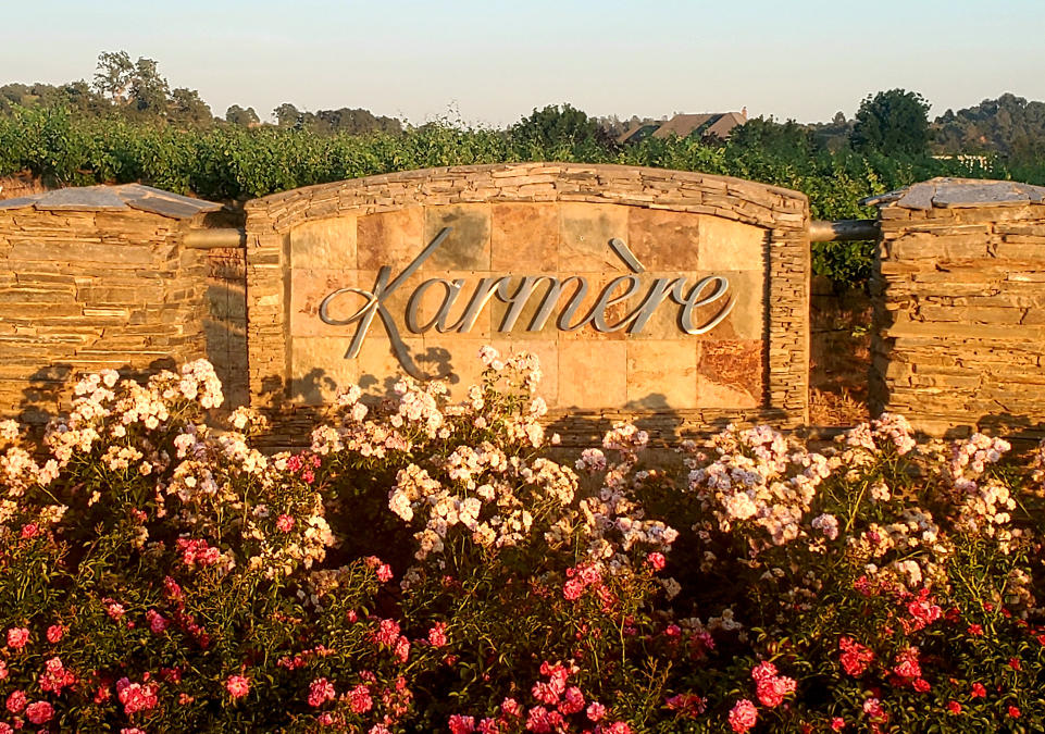 Photo of the winery sign